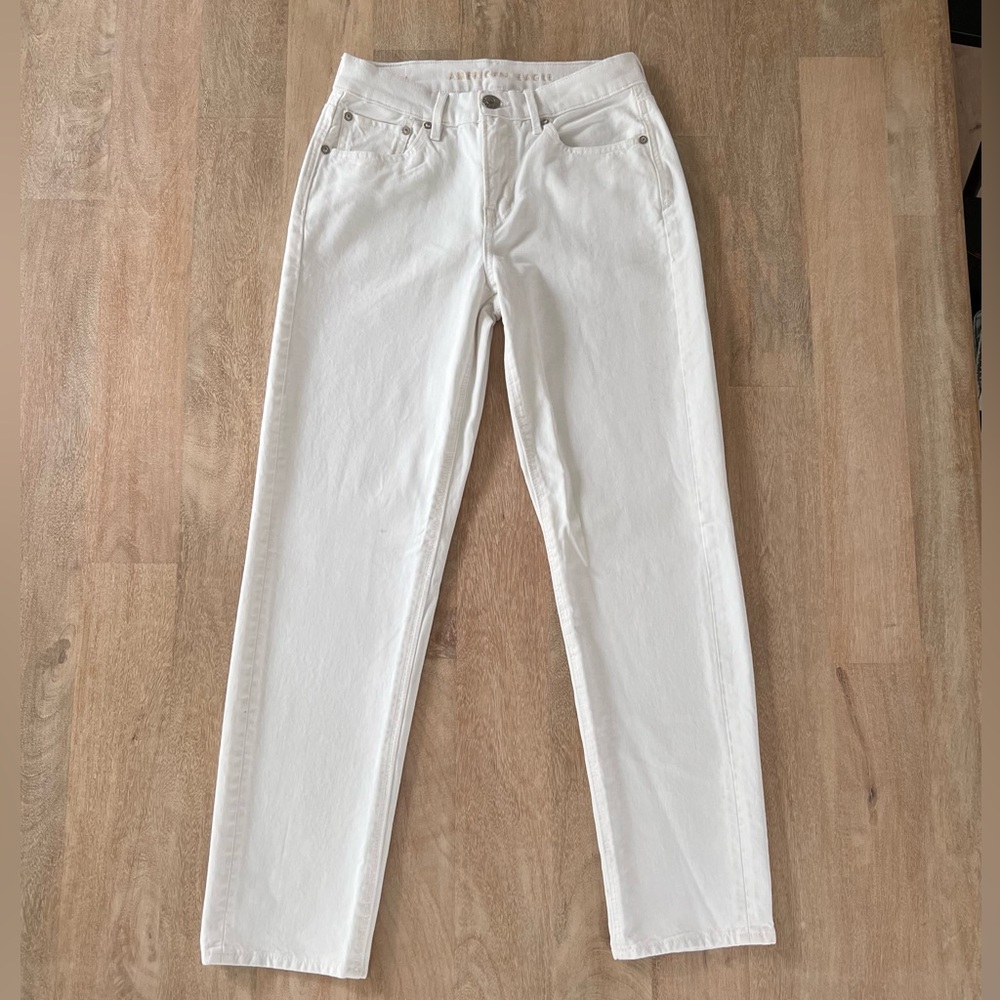 American Eagle Cream White Women’s Jeans - Picture 1 of 6